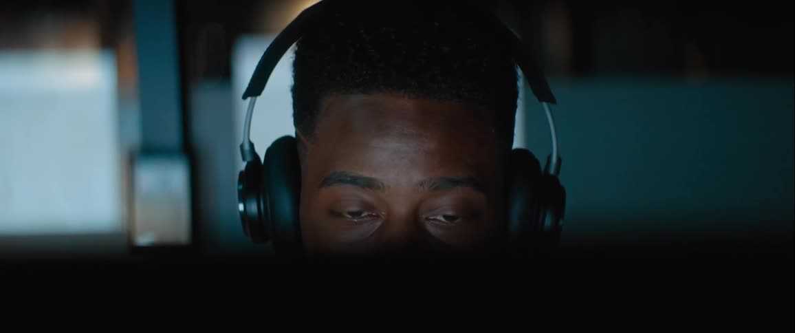 Portrait of a man with headphones