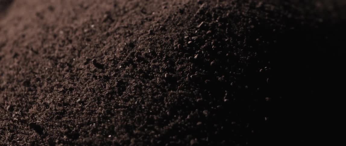 Abstract moving dust surface