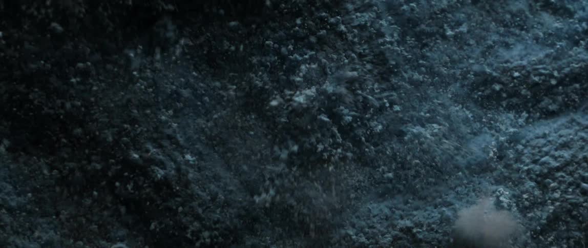 Dust particles stirred