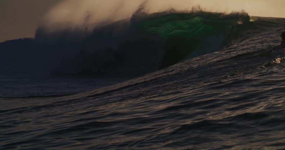 A clip of an ocean wave