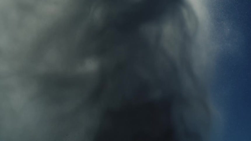 A footage of water splash