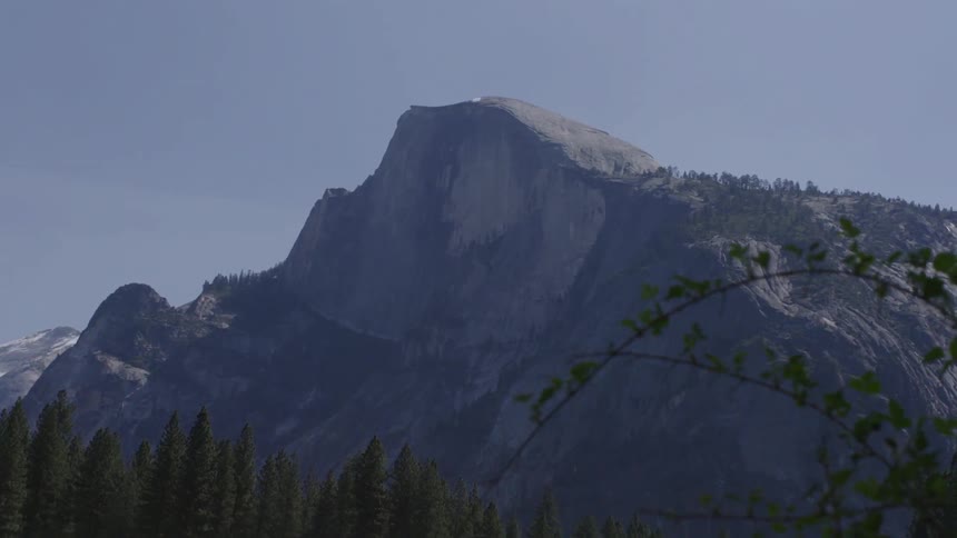 A majestic mountain range