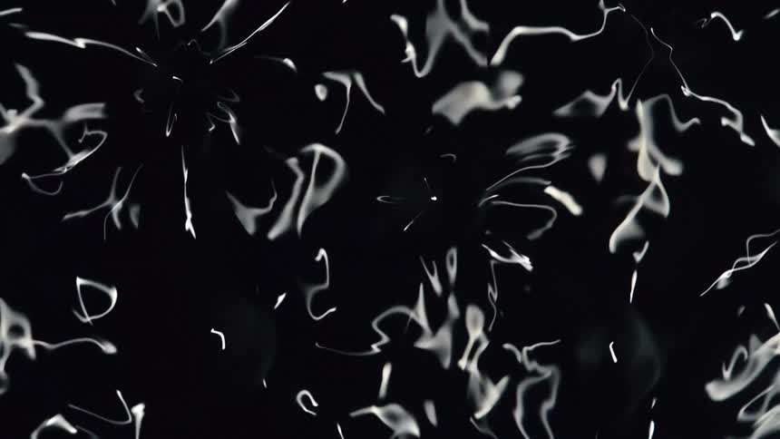 Water Cymatics, Lights dance in waves and transforms to fracture