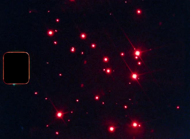 Fireworks explode in the night sky
