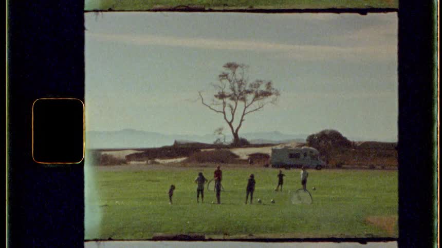People are playing on the green field