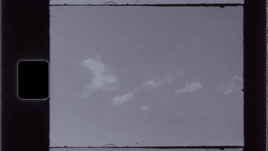 View of the sky with scattered clouds