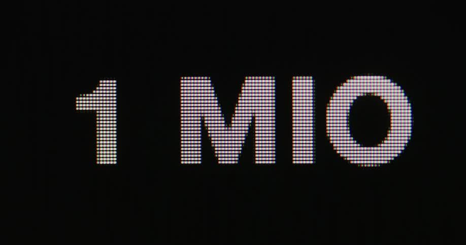 Text appears as a cursor moves on a screen
