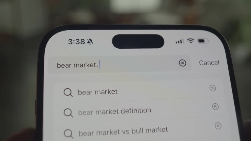 Closeup of an iphone screen and text being typed