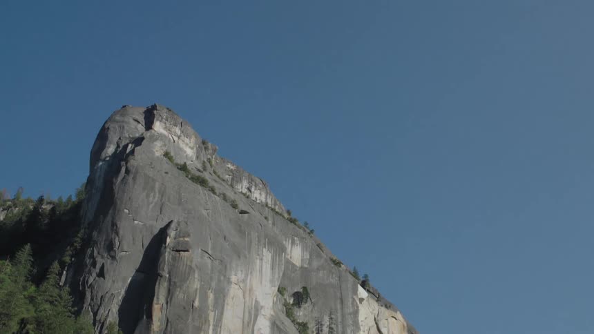 View of a cliff on a clear day