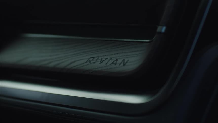 Zooming in on the logo rivian