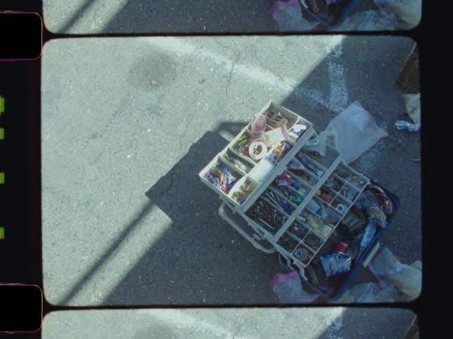 A cart full of stuff