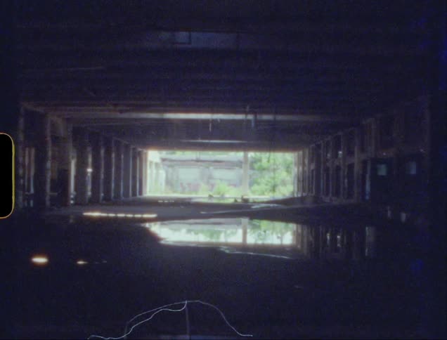 A footage of an tunnel