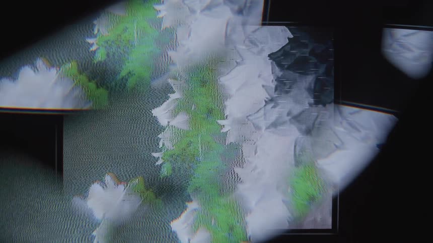 An abstract footage of a misty texture