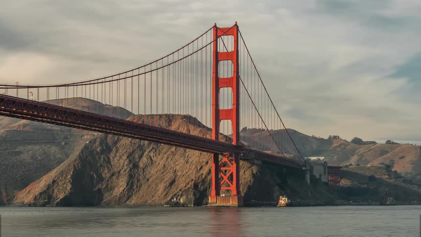 View of a large bridge