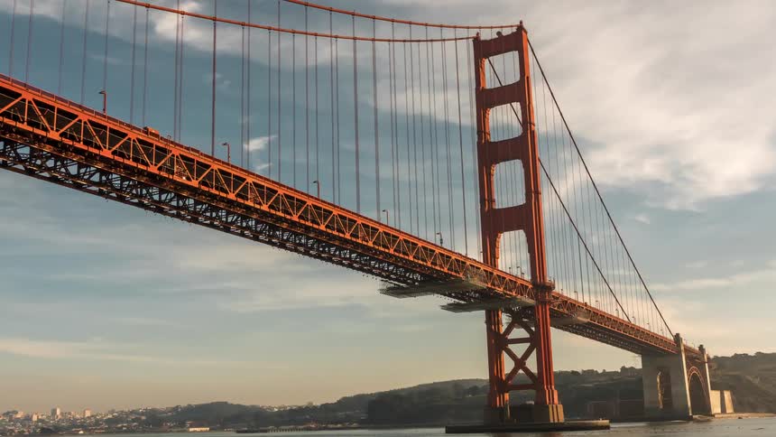 View of a large bridge