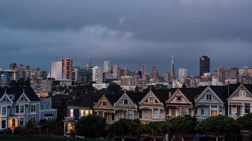 Timelapse on a major metropolitan city
