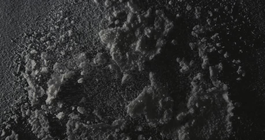 The dirt below vibrates and moves around