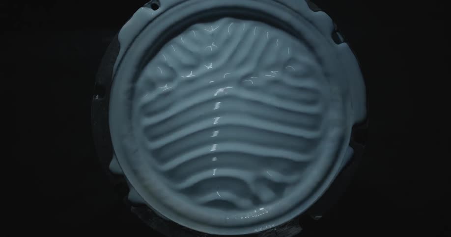 Paint vibrates and bounces