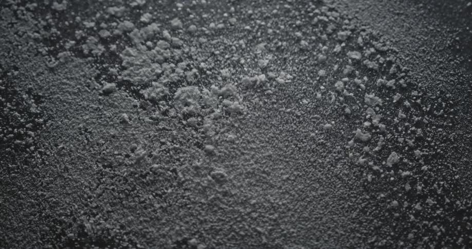 Dirt and dust vibrates on a surface