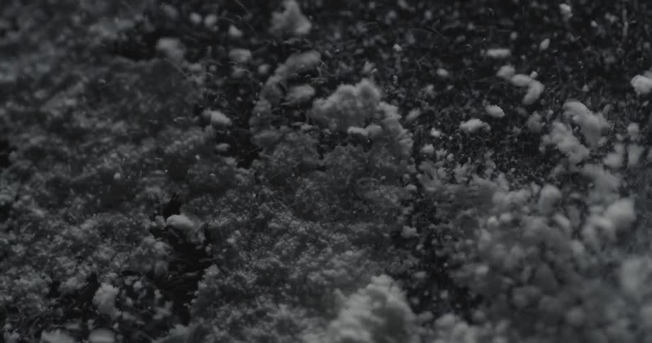 Dirt is vibrating and jumping up and down