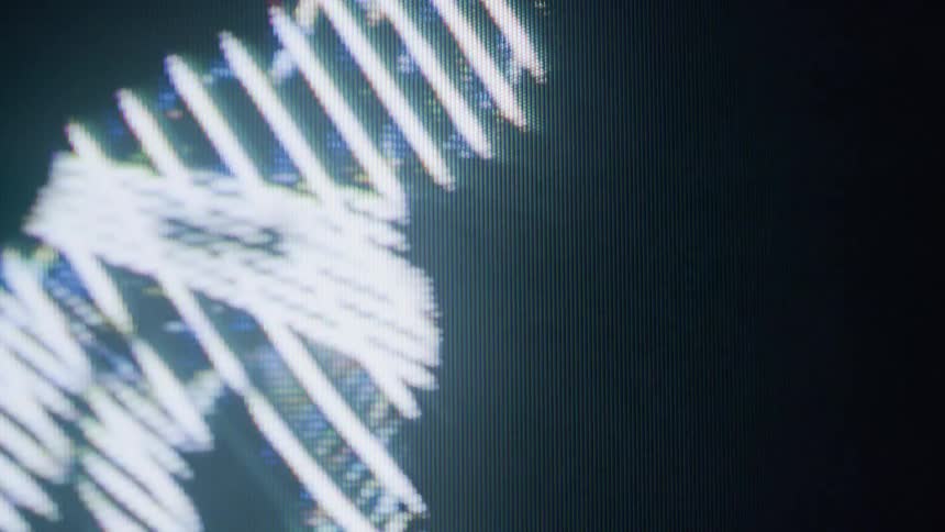 A glowing futuristic figure outlined in white light against a dark background resembling a holographic or digital representation of a person
