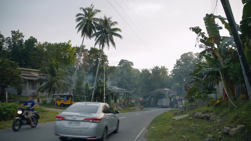 Street of a rural town