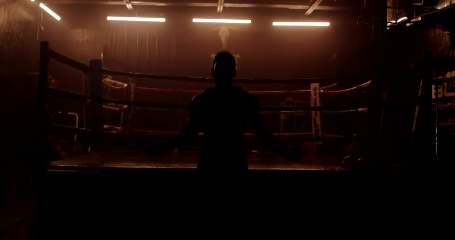 A footage of a person exercising