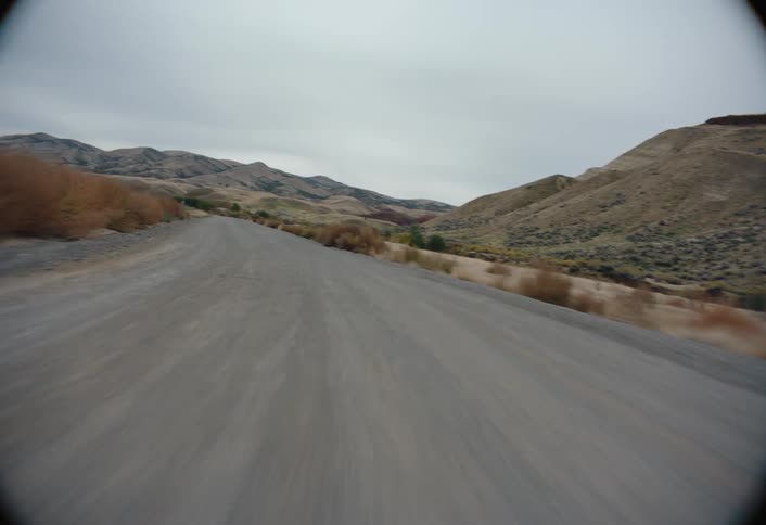 A footage of a tarred road