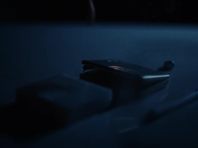 A footage of a person making use of a card reader