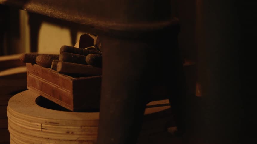 A footage of some wooden furnitures
