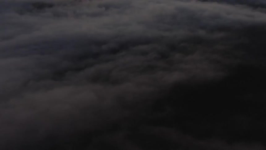 Dark stormy clouds
