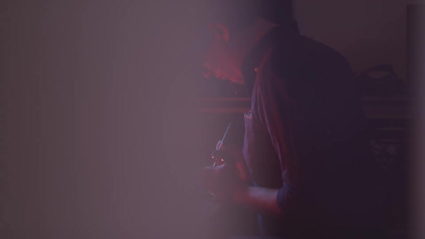 A footage of a person working on an electronic panel