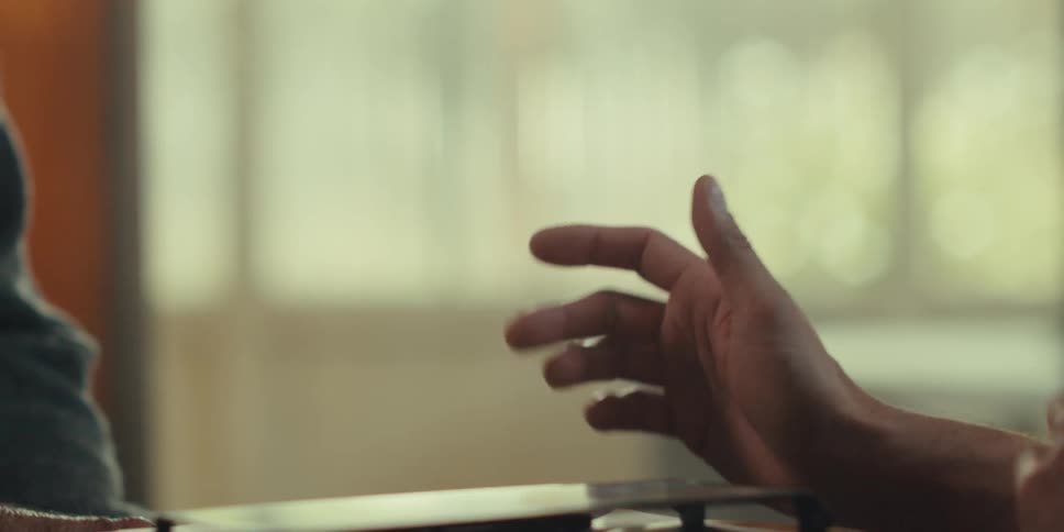 Pair of hands making gestures