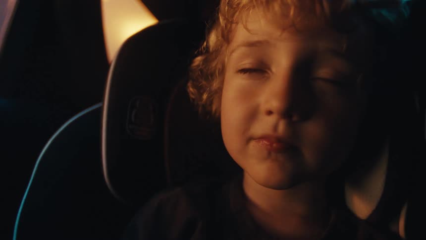 Portrait of a sleeping boy