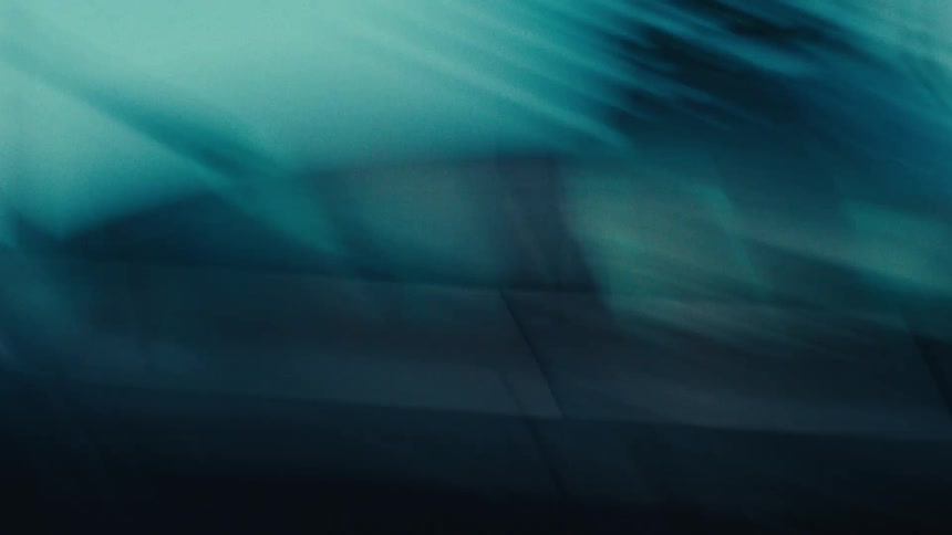 Abstract view of a moving car