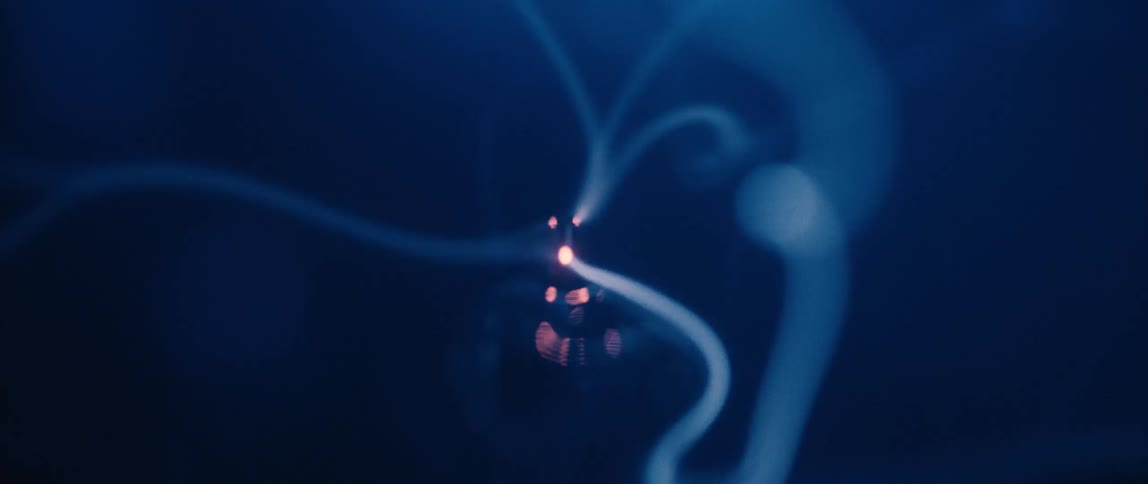 A footage of an electric reaction