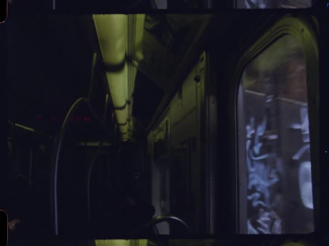 A train enters the subway in the city
