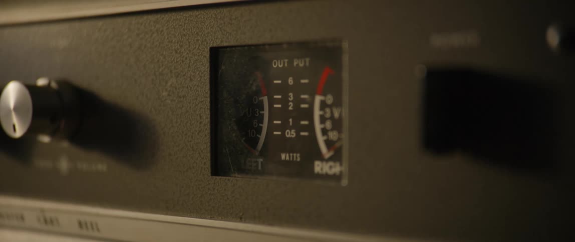 A person turns on the machine