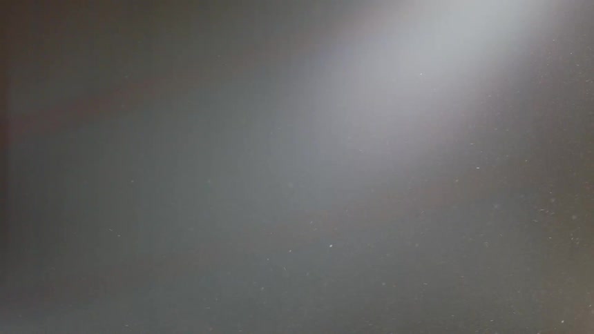 A glare of sunlight shining