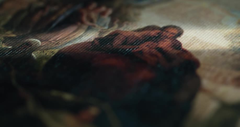 A footage of a painting