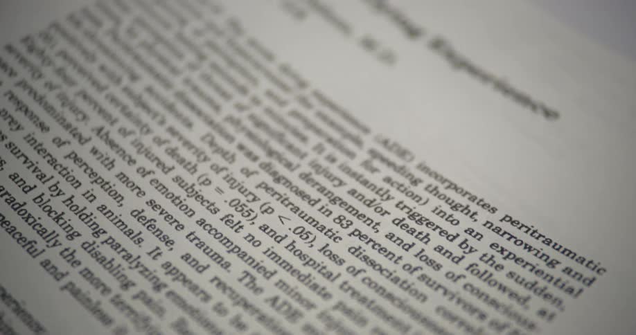 The documents are full of words