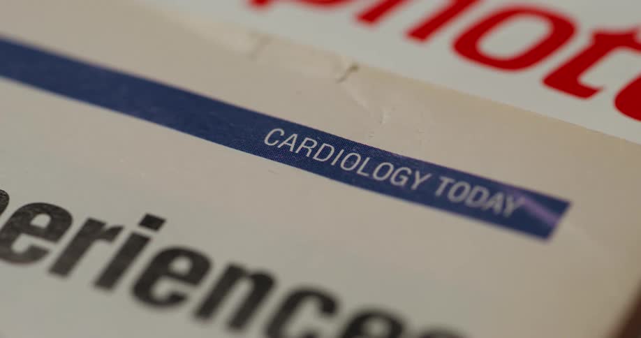 Close up of a cardiology board