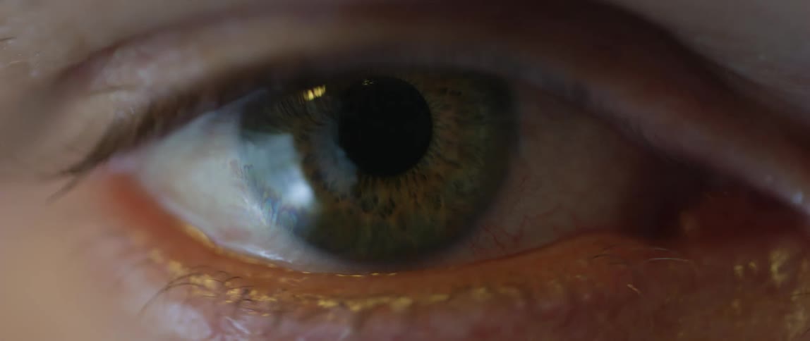 Extreme close up of a blinking eye