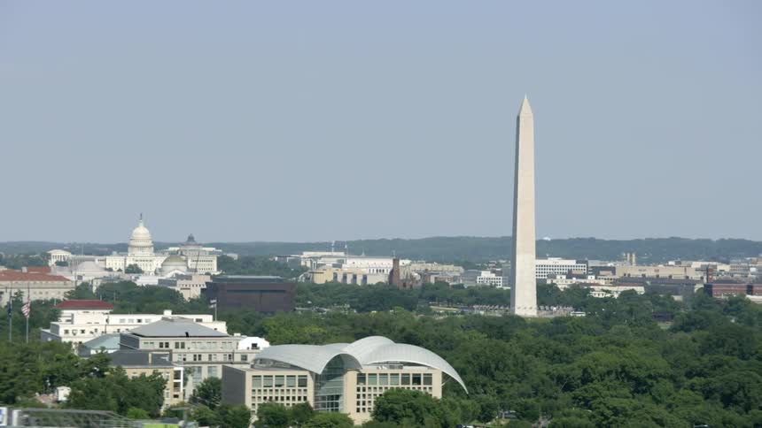 View of the washington monument and other buildings in washington d.c