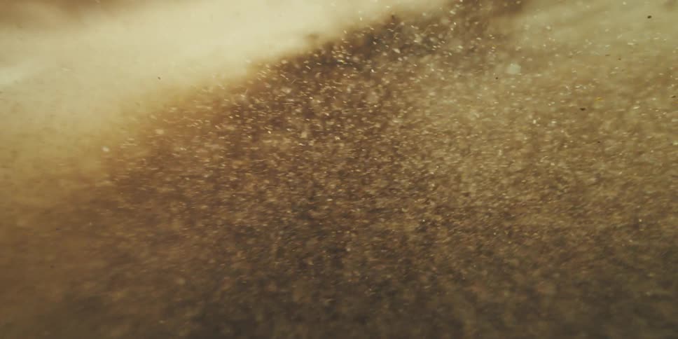 Abstract boulder storm