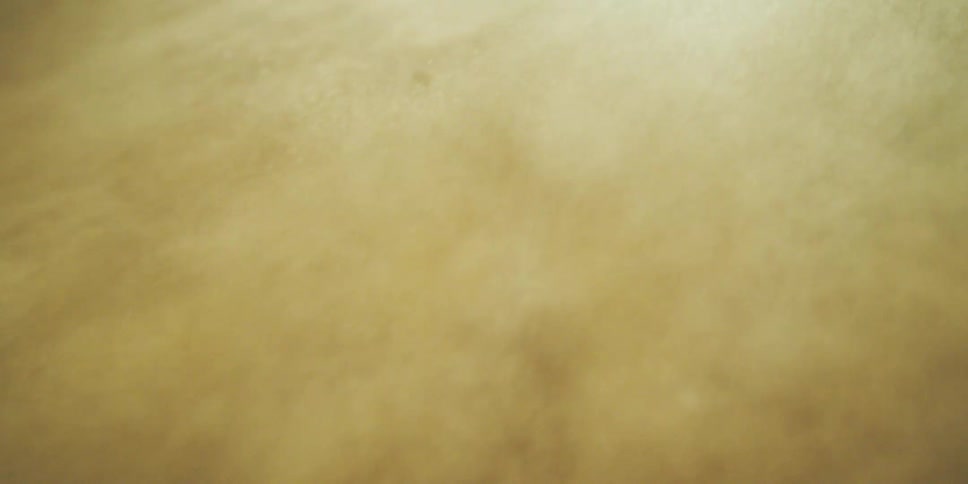 The sand moves and jumps with the wind