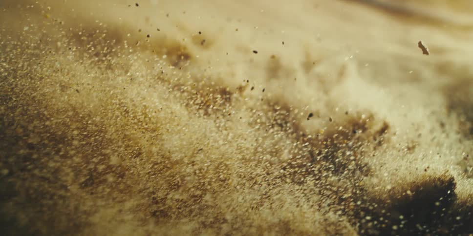 Micro-Scale Particles Separating at the Moment of Impact
