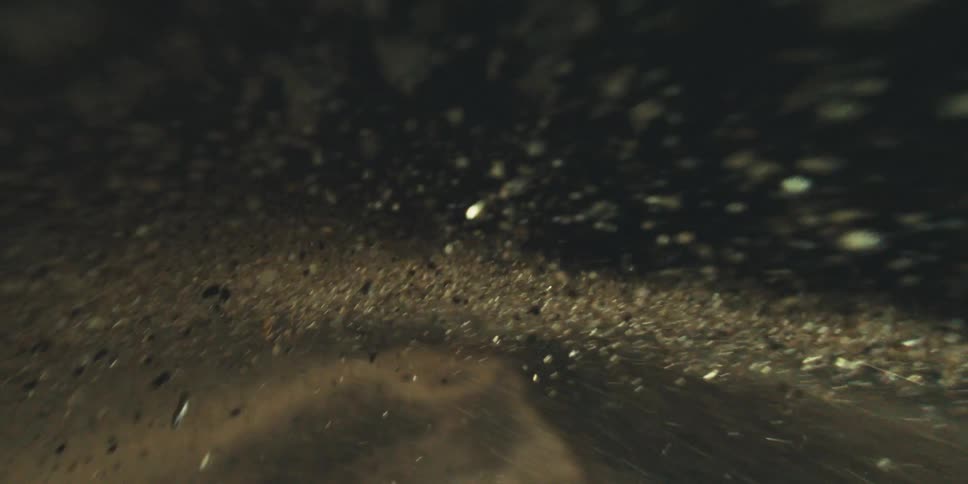 Racing Through Layered Particles Like an Orbital Ring System