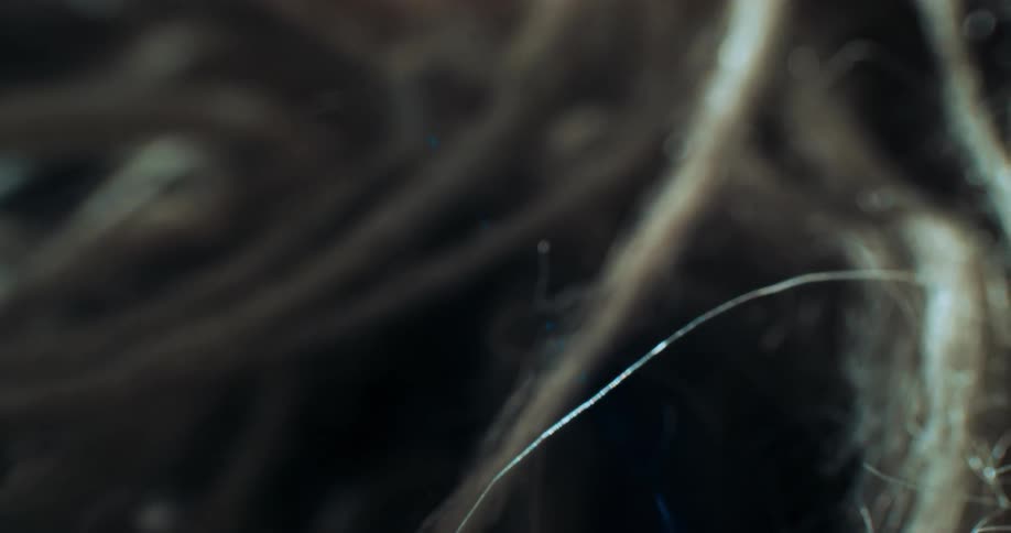 Close up of an abstract string texture