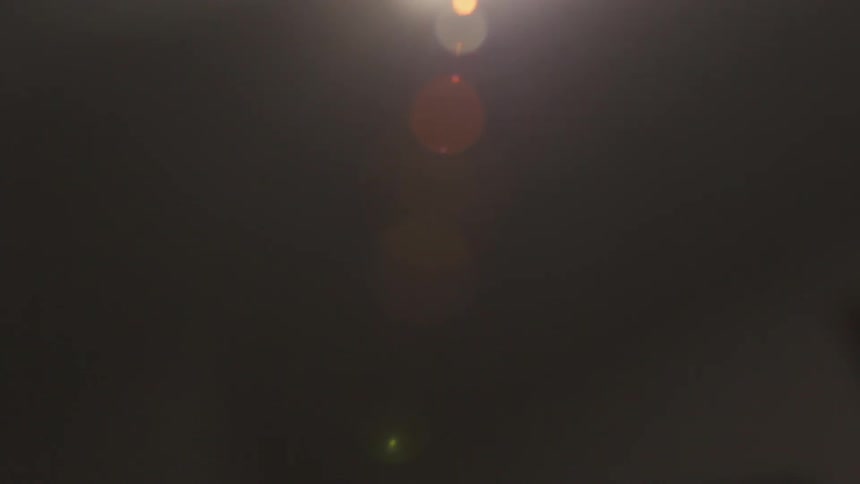Sunlight shines from above